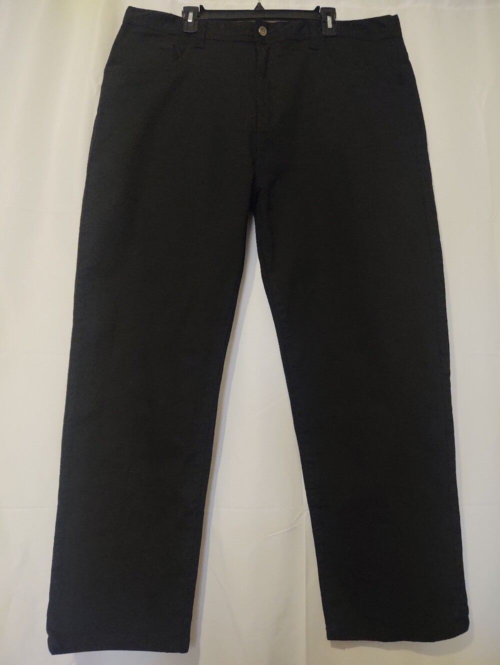 Akademiks Men's Black Straight Jeans 44x32